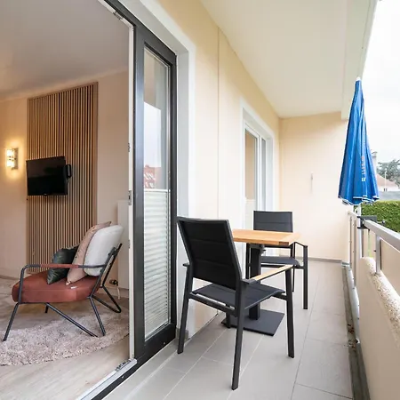 Solaris 7 Mit Balkon, Gemeinschaftssauna Und Grillplatz شقة *
